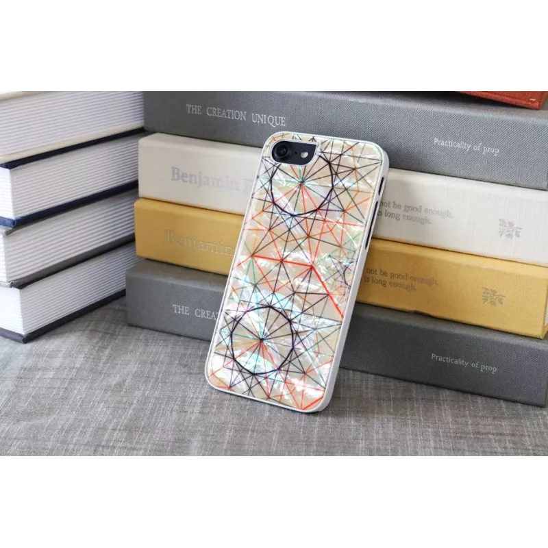 Etui ochronne iKins do Apple iPhone 8/7 — artystyczna biel