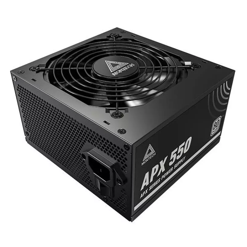 Montech APX550 zasilacz 550 W 20+4 pin ATX ATX Czarny