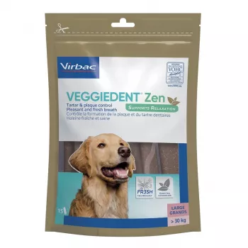 VIRBAC Veggiedent ZEN L gryzak dentystyczny dla psów, duży rozmiar