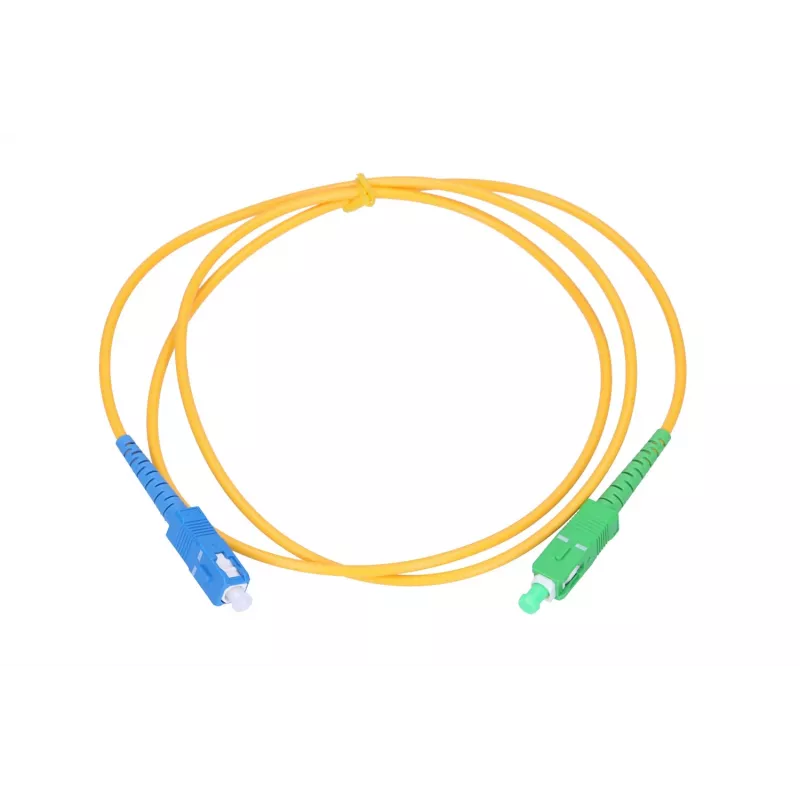 Kabel krosowy Extralink SC/UPC-SC/APC, jednomodowy, simplex, G.657A1, 3 mm, 1 m