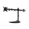 Stojak biurkowy do monitora Gembird MS-D2ST-02 (obrót, pochylenie, obrót wokół osi), 13”-32”, czarny