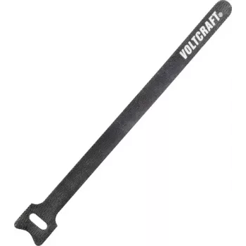 Opaska zaciskowa na rzep VOLTCRAFT 420 mm (dł. x szer.) 420 mm x 12 mm ciemnoszara 5 szt. (VC-10547730)