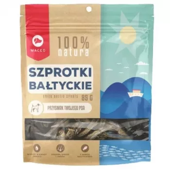 MACED Szproty Bałtyckie – przysmak dla psa, 85 g