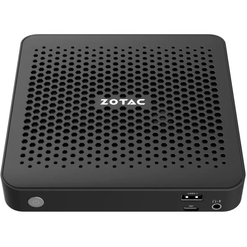 Zotac ZBOX edge MI648 0.64L sized PC Czarny i5-1340P 1.9 GHz