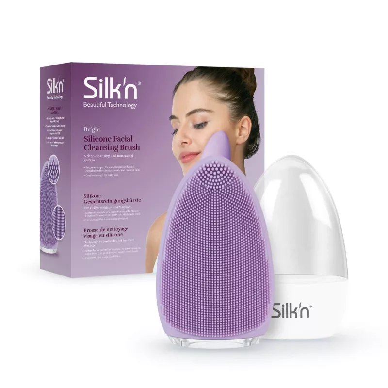 Szczoteczka wibracyjna Silk'n Bright Fioletowy AC/Bateria do wszystkich typów skóry