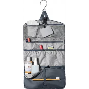 Kosmetyczka Deuter Wash Bag II — składany organizer podróżny, czarny