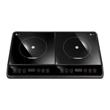Płyta indukcyjna LIN LI-35P2N, do zabudowy, 2-polowa, 2000 W + 1500 W, sterowanie dotykowe, ceramiczne szkło