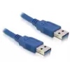 Kabel USB DeLOCK USB 3.0-A męski/męski - 1 m