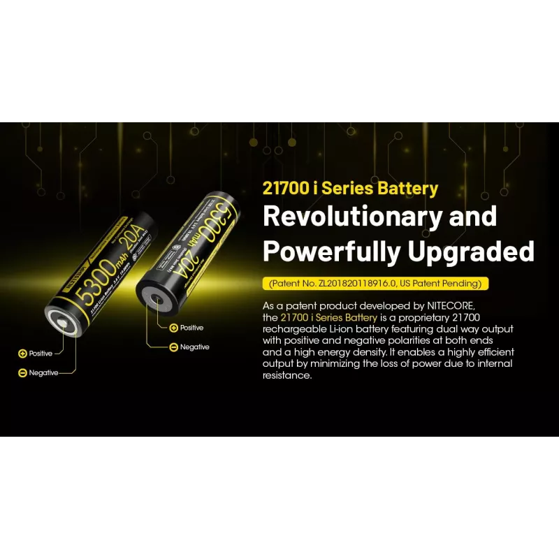 BATERIA AKUMULATOROWA LI-ION 3,6 V/NL2153HPI (5300 MAH) NITECORE