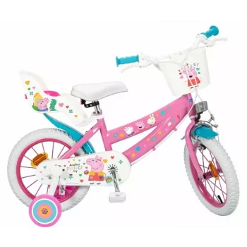Rower dziecięcy 14 Peppa Pig różowy 1495 TOIMSA