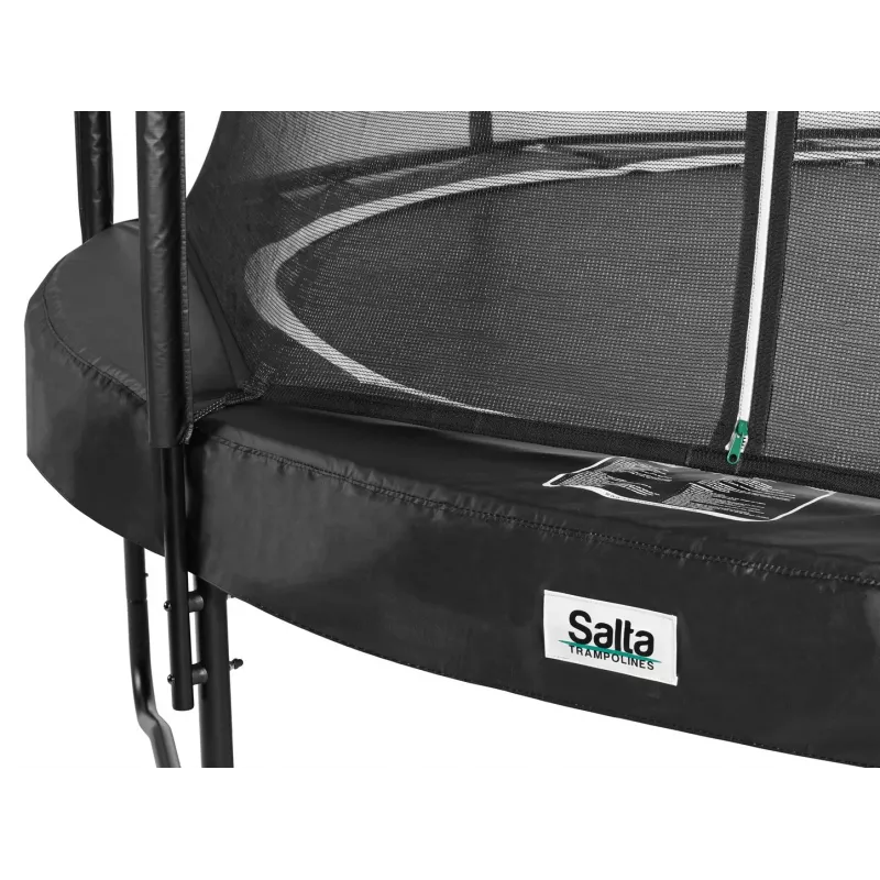 Salta Premium Czarny Edition COMBO - 251 cm trampolina rekreacyjna/ogrodowa