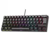 Klawiatura mechaniczna RAMPAGE PLOWER K60 z przełącznikami niebieski i podświetleniem RGB