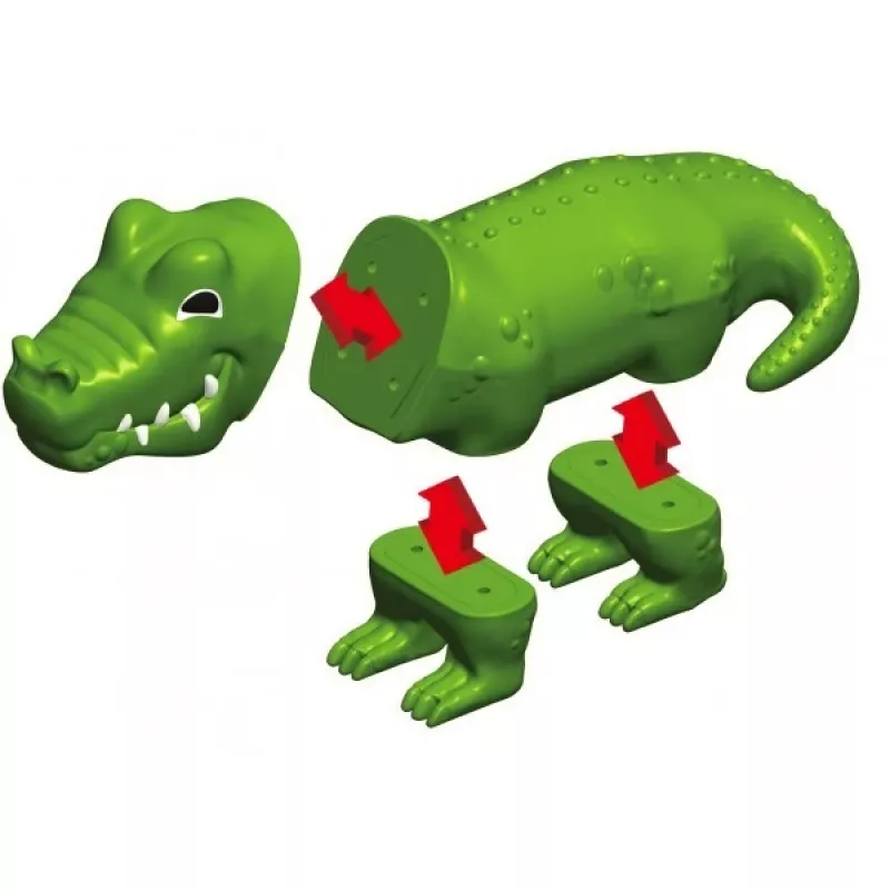 Animal Popular Playthings Magnetyczne Mieszaj i Dopasowuj Zwierzęta Wielokolorowe