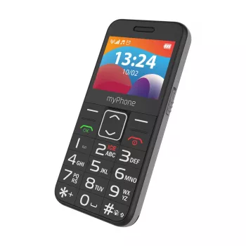 myPhone HALO | 3 LTE | Czarny | 2.4 cala | IPS | 48 MB | 128 MB | Dual SIM | Nano SIM | 3G | Bluetooth | 2.1 | USB wersja Type-C | Wbudowany aparat | Rozdzielczość głównego aparatu 0.3 MP