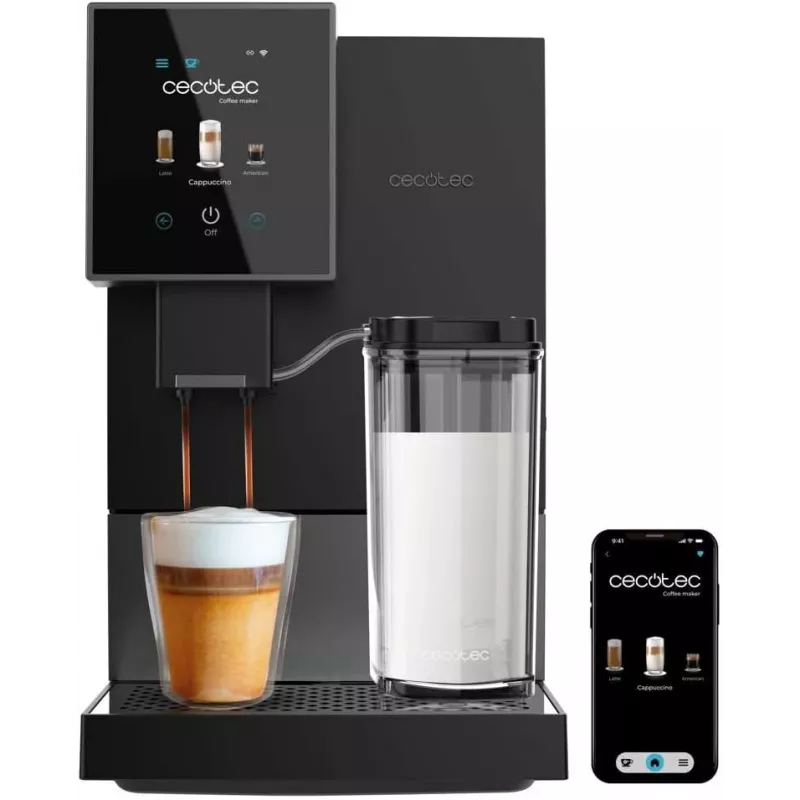 Ekspres do kawy CECOTEC Cremmaet Compactccino Connected 1460W Czarny