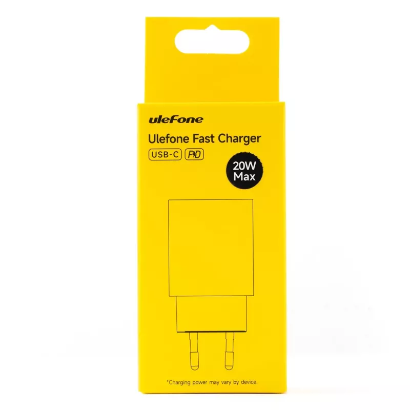 Ładowarka UleFone 20W USB zasilacz sieciowy UF-CHAR-20WR do urządzeń mobilnych, moc 20 W