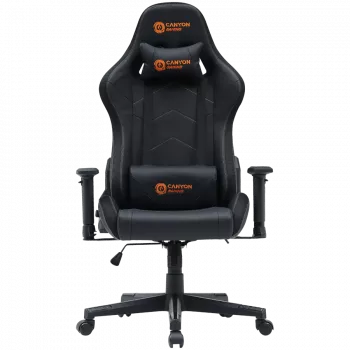 Fotel gamingowy CANYON Irida RGBCH03 RGB Czarny ergonomiczny design, regulowane podłokietniki, odchylane oparcie