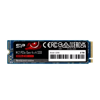 Dysk SSD M.2 Silicon Power 250 GB PCIe 4.0 NVMe UD85 — 2280, odczyt 3300 MB/s, zapis 1300 MB/s
