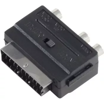 Adapter SCART 3xRCA ShiverPeaks BS94034