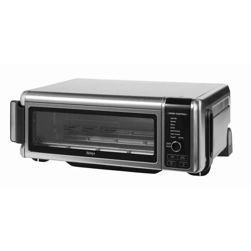 Ninja SP101 Pojedynczy 10 l Wolnostojąca frytkownica powietrzna 2400 W Czarny, Stal nierdzewna