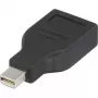 Adapter DisplayPort Renkforce 1391524 — 1x wtyk Mini-DisplayPort na 1x gniazdo DisplayPort, czarny