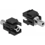 Moduł Keystone gniazdo jack stereo żeńskie 3,5 mm 3-pin DeLOCK 86859
