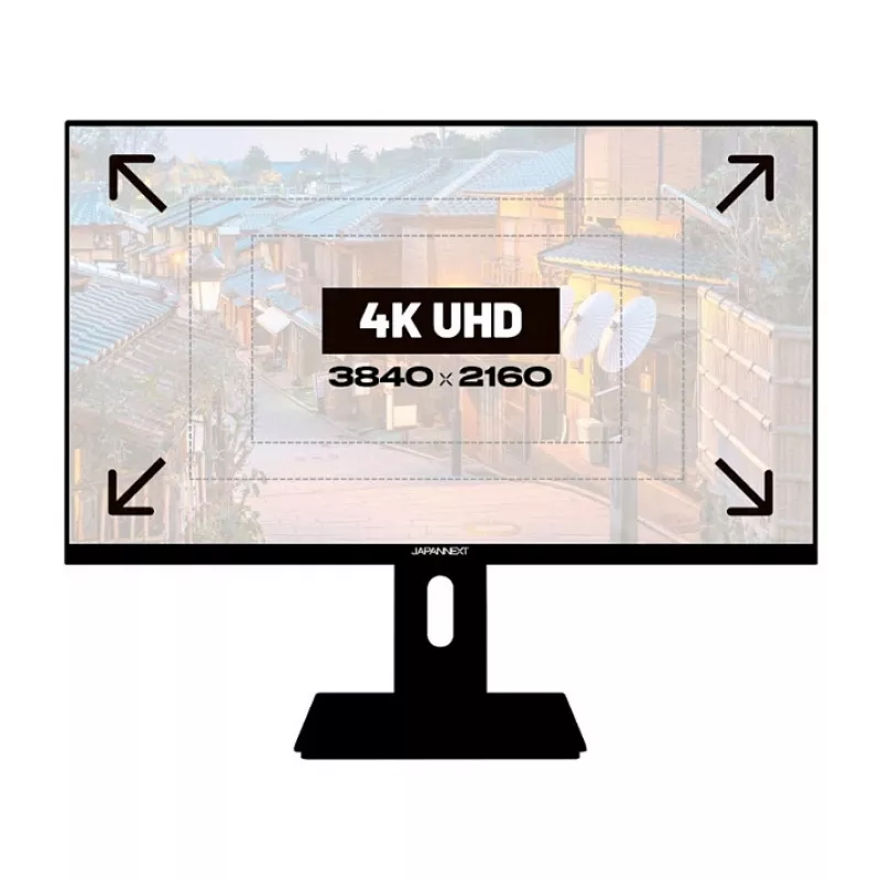 JAPANNEXT JN-IPS270UHD60F 16:9 HDMI/DP UHD - Ekran płaski (TFT/LCD)