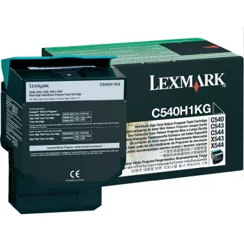 Toner Lexmark HY czarny LCCP C540 2500 str.
