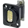 Neutrik NADB9MF-B Adapter kablowy VGA Czarny - Stal nierdzewna (NADB9MF-B)