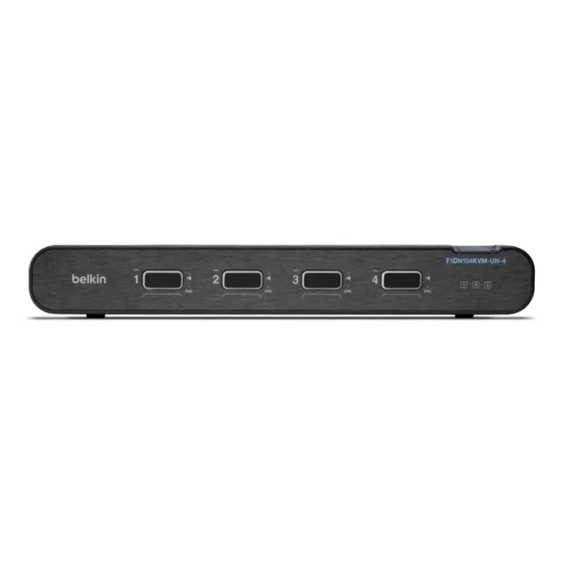 Belkin 4P Sngl Head DP/HDMI to DP/HDMI Video Secure DT Kvm Switch PP4.0 (F1DN104KVM-UN-4)