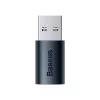 Baseus Ingenuity adapter USB-A na USB-C OTG (niebieski)
