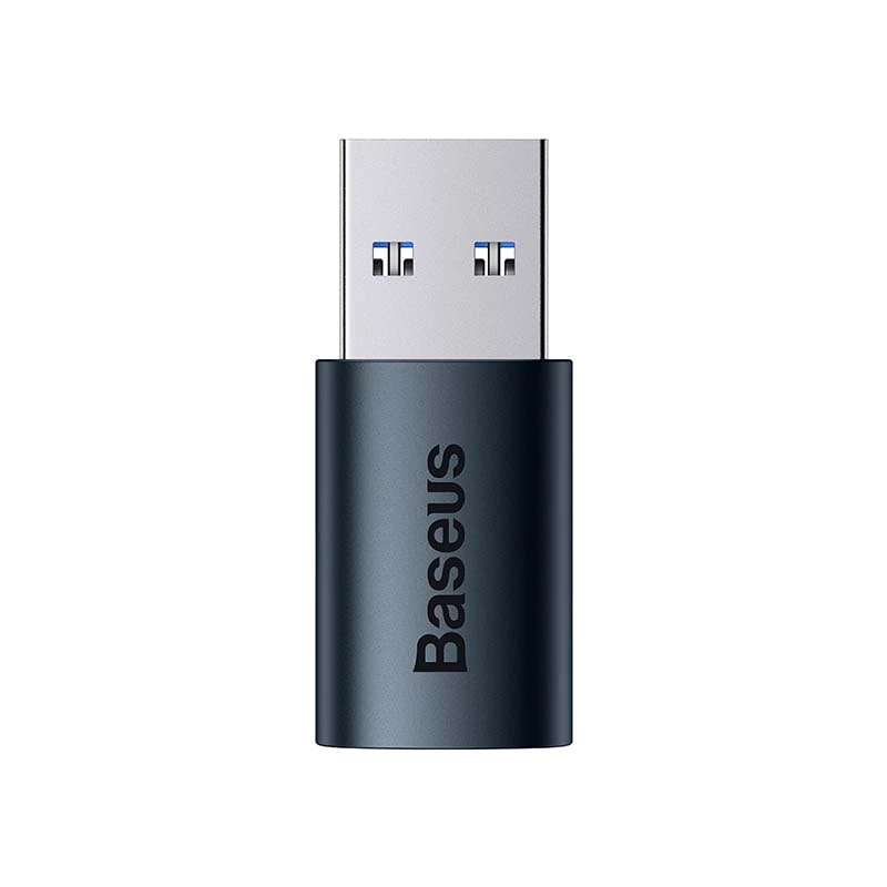 Baseus Ingenuity adapter USB-A na USB-C OTG (niebieski)
