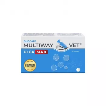 Kapsułki twist-off JM Sante Multiway Vet Duocaps Ulga Max – 60 szt., łagodzące stres i dyskomfort u dorosłych psów i kotów, 150 g