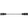 Kabel zasilający Bachmann 375.080 Czarny 0,3 m