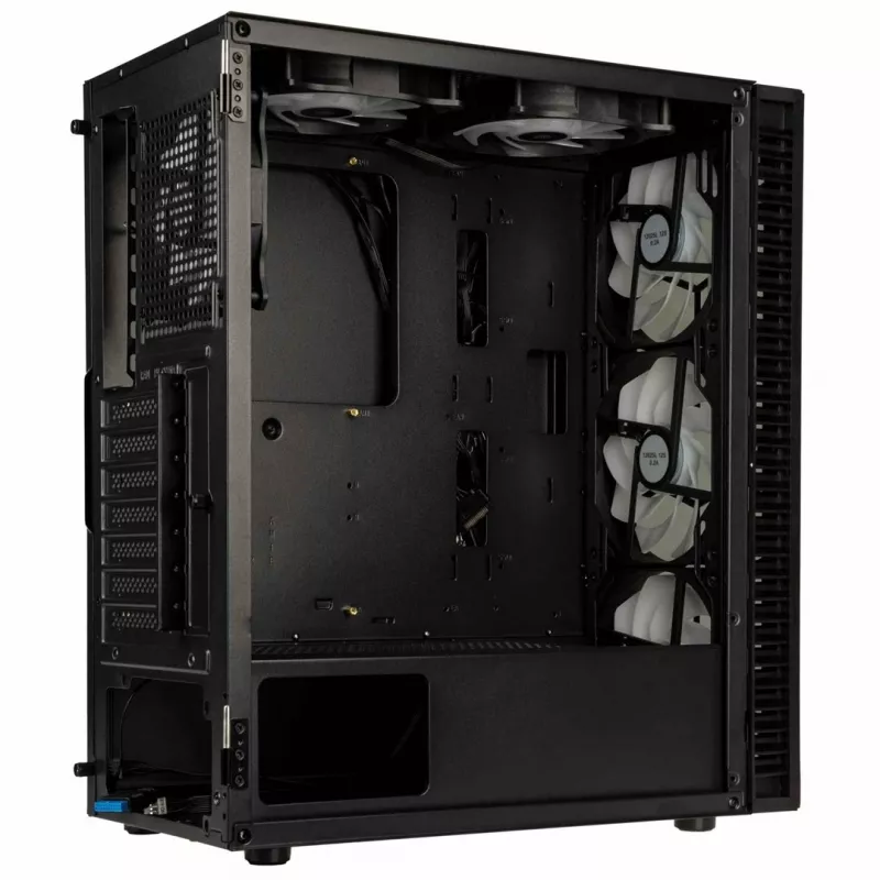 Kolink Observatory HF Glass ARGB Midi-Tower - czarny