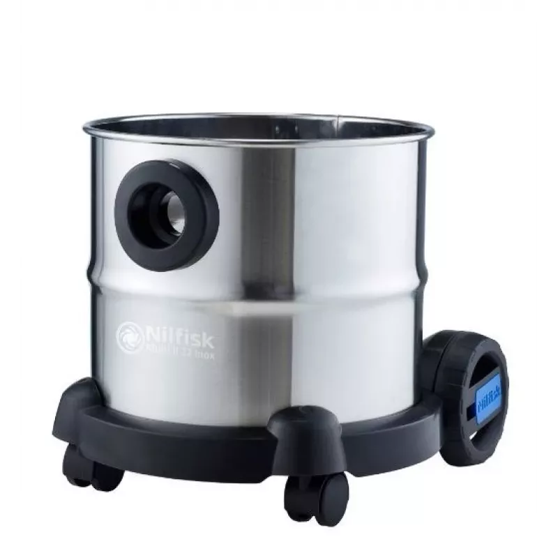 Nilfisk MULTI II 22 odkurzacz ze zbiornikiem ze stali nierdzewnej na sucho i mokro 1200 W worek na kurz