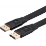 Kabel DisplayPort v1.4 DP-DP płaski ST/ST 2m - Kabel - Cyfrowy/Wyświetlacz/Wideo - 2 m (11.99.5862)