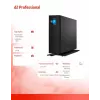 LaCie d2 Professional 24TB USB-C 10Gb/s 3,5-calowy zewnętrzny dysk twardy (STHA24000800)