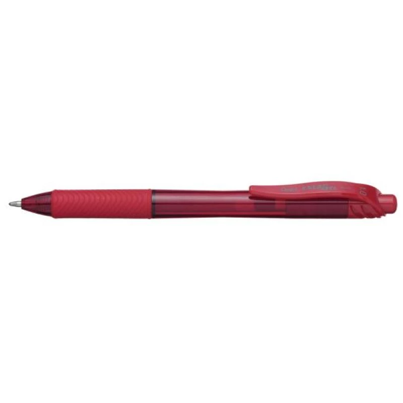 Długopis klipsowy chowany Pentel Energel X 1.0 Czerwony