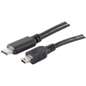 shiverpeaks BS77144-1.0 1m USB C Mini-USB B Męski Męski Czarny Kabel USB (BS77144-1.0)