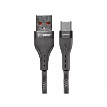 Kabel Tracer 47487 USB A - Type C M/M 1m Szary