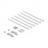 Patch panel DELOCK Mini Desktop RJ45 6-port Cat.6A ekranowany, metalowy, czarny, 80×22×125 mm