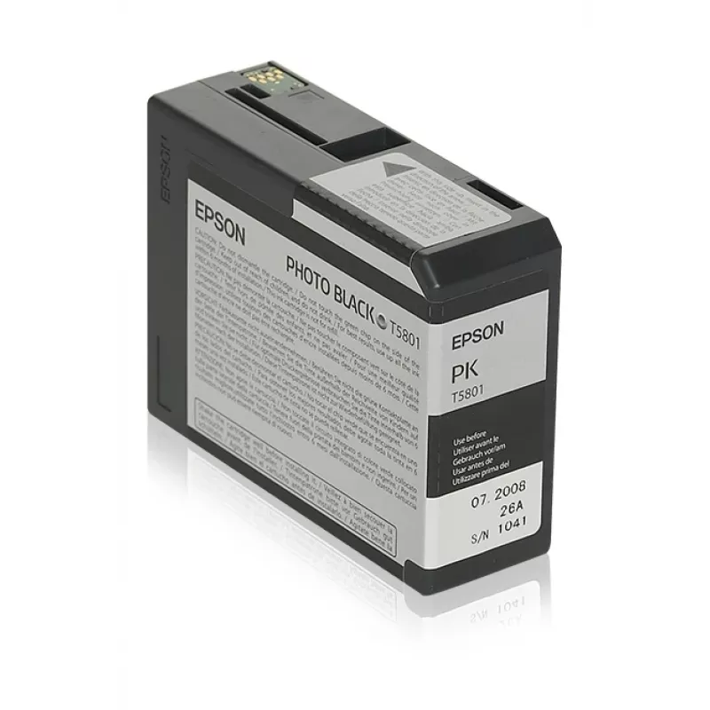 Epson Singlepack Photo Czarny T580100, Photo Czarny, Dye-based ink, 80 ml, 1 szt.