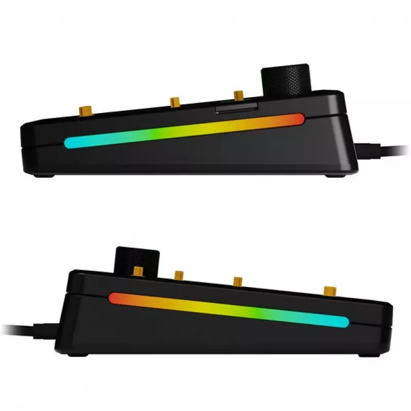 Klawiatura mechaniczna GLORIOUS GMMK 3 PRO Barebones 65% przewodowa USB RGB czarna