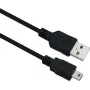 Kabel USB helos 288316 — USB A męski do Mini-USB B 2.0, długość 3 m
