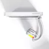 Chłodzenie wodne AIO Montech Hyper Flow ARGB 240 mm Białe — grzejnik 240 mm, podświetlenie ARGB, białe wykończenie
