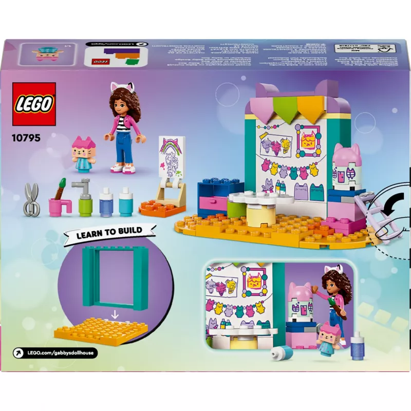 LEGO GABBY’S DOLLHOUSE 10795 Tworzenie z Baby Box