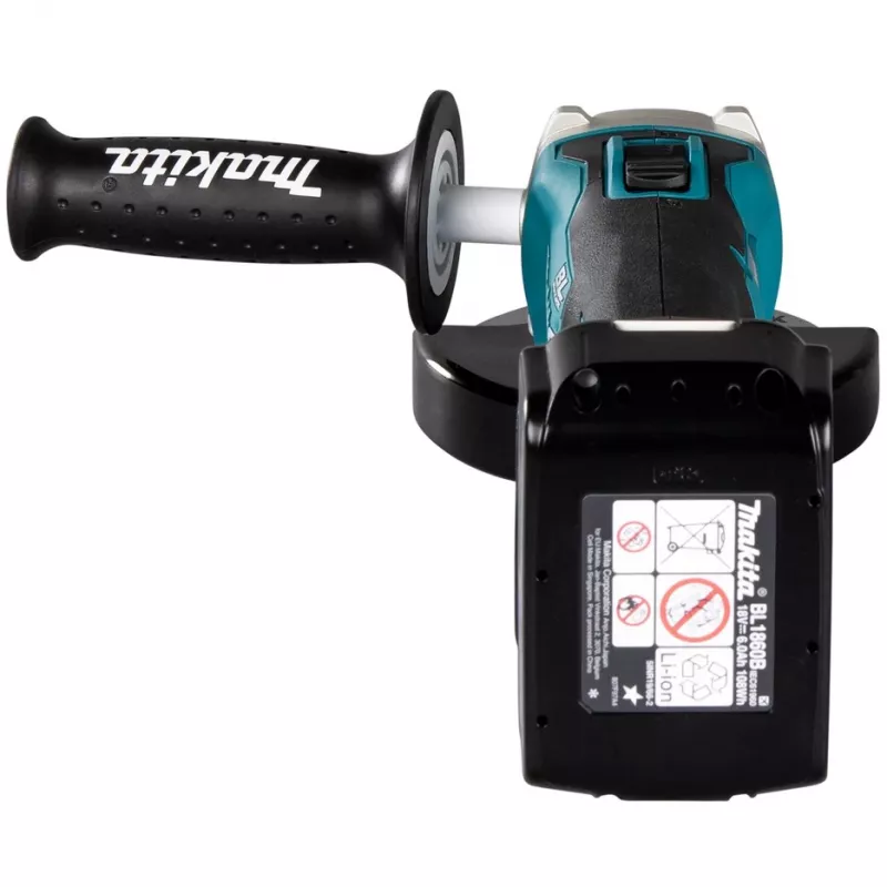 Bezprzewodowa szlifierka kątowa X-LOCK DGA521ZX1, 18 V (niebiesko-czarna, bez akumulatora i ładowarki)