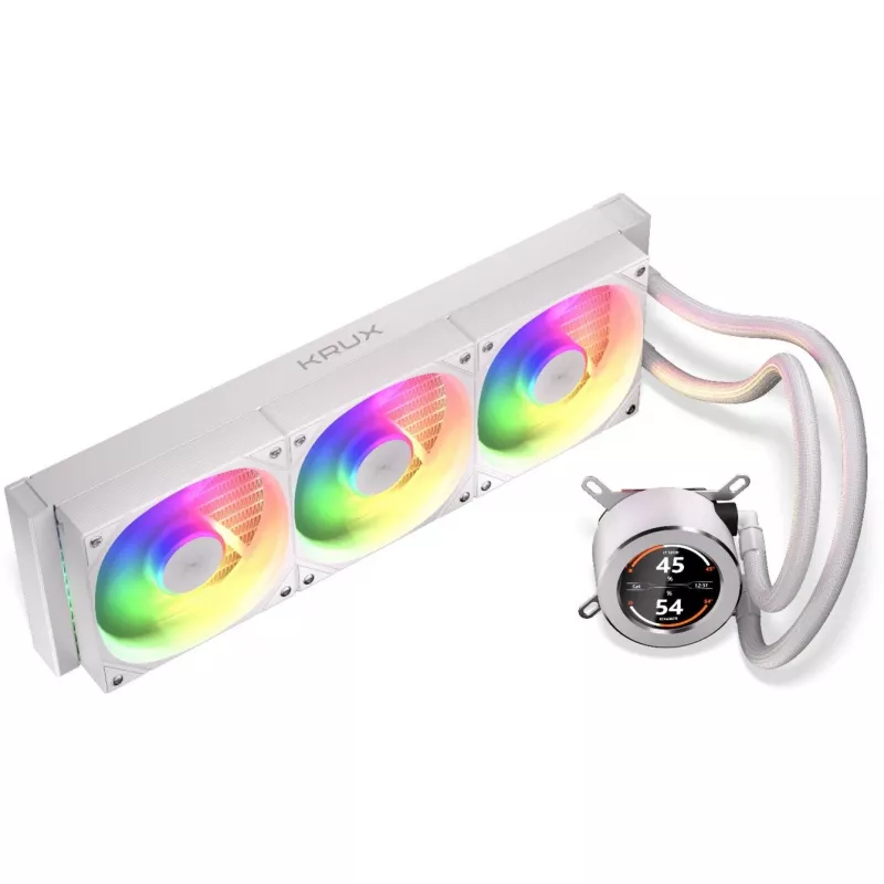 LCD monitor KRUX HydroGlance 360 ARGB 24 inch 165Hz