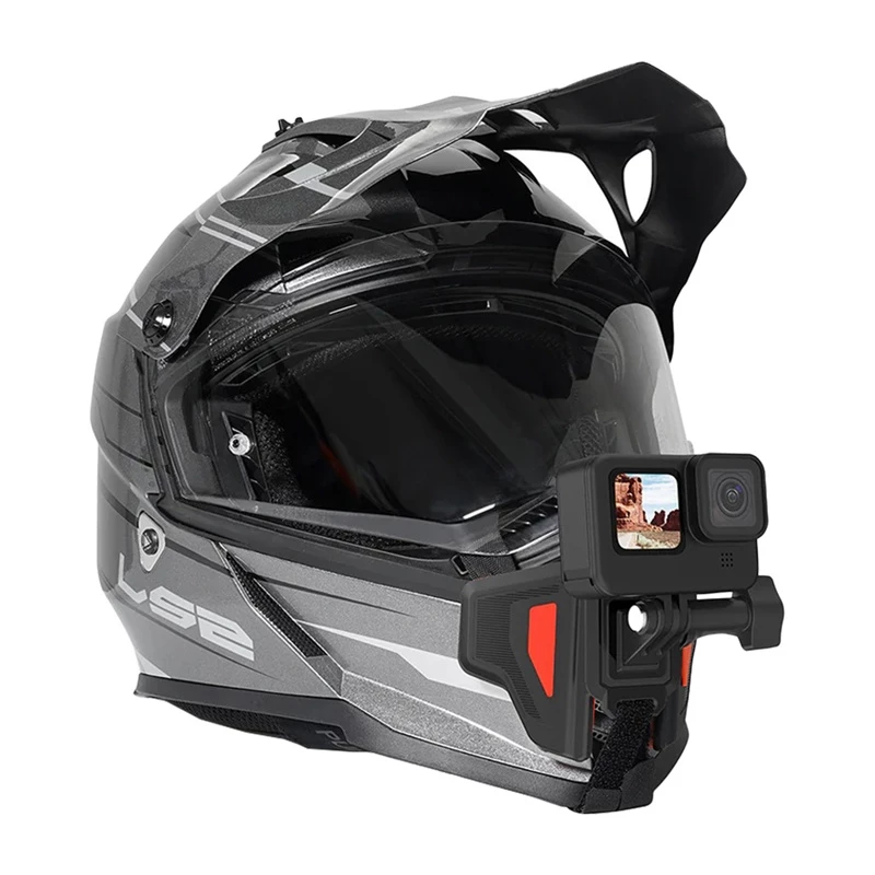 TELESIN uchwyt do kasku motocyklowego do kamer sportowych